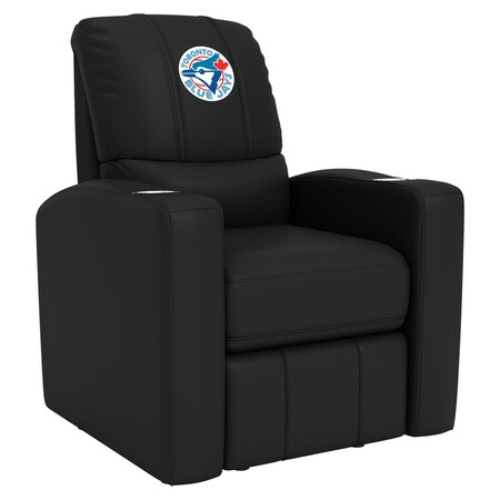 Dreamseat Stealth Recliner with Toronto Blue Jays Cooperstown Logo XZ52082CDSMHTBLK-PSCOOP0115